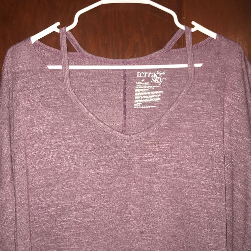 Purple Long Sleeve Shirt